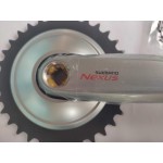 НОВИ алуминиеви курбели SHIMANO NEXUS FC-C 6000 НОВИ алуминиеви курбели SHIMANO NEXUS FC-C 6000